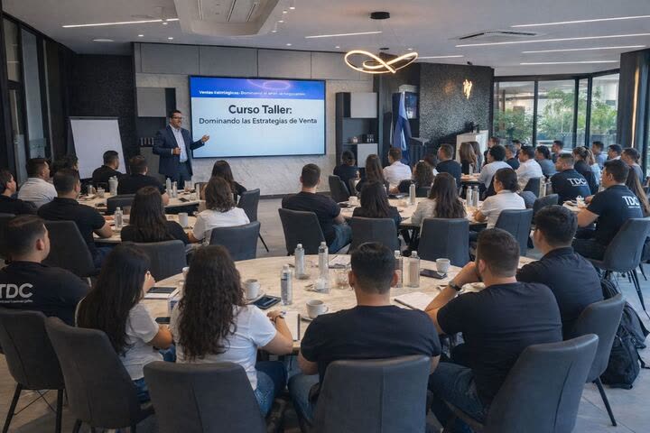 Sesión del Curso Taller de Ventas Estratégicas de lavendi.mx